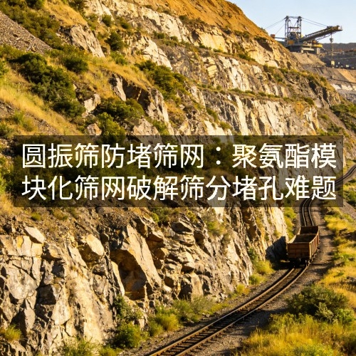 圆振筛防堵筛网：聚氨酯模块化筛网破解筛分堵孔难题