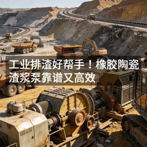 工业排渣好帮手！橡胶陶瓷渣浆泵靠谱又高效