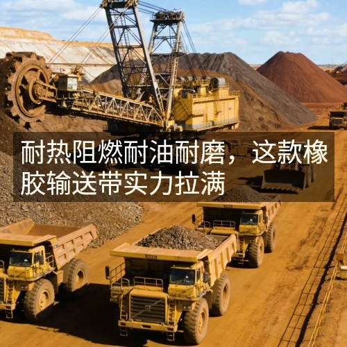 耐热阻燃耐油耐磨，这款橡胶输送带实力拉满