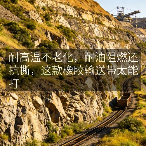 耐高温不老化，耐油阻燃还抗撕，这款橡胶输送带太能打