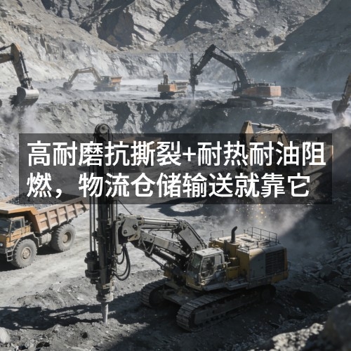高耐磨抗撕裂+耐热耐油阻燃，物流仓储输送就靠它