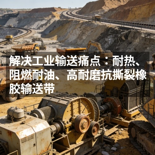 解决工业输送痛点：耐热、阻燃耐油、高耐磨抗撕裂橡胶输送带