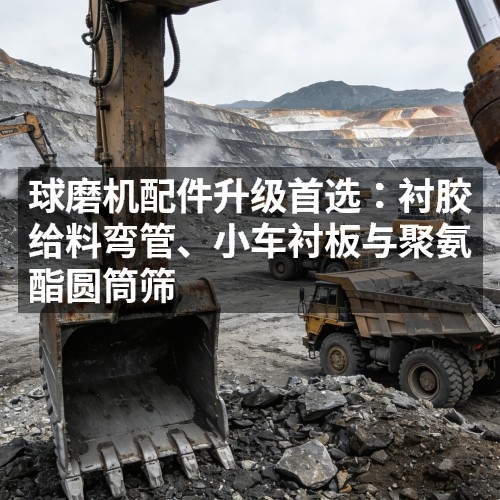 球磨机配件升级首选：衬胶给料弯管、小车衬板与聚氨酯圆筒筛