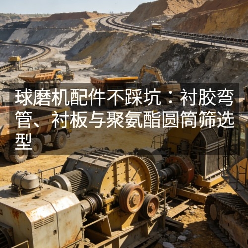 球磨机配件不踩坑：衬胶弯管、衬板与聚氨酯圆筒筛选型