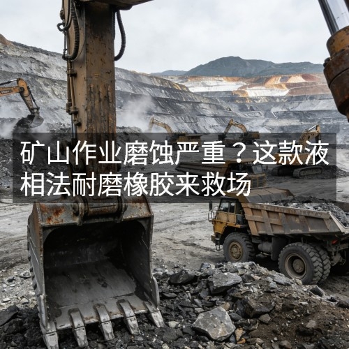 矿山作业磨蚀严重？这款液相法耐磨橡胶来救场