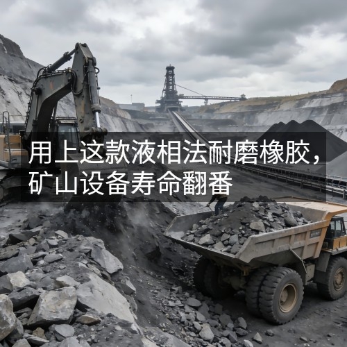 用上这款液相法耐磨橡胶，矿山设备寿命翻番