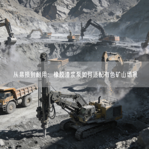 从易损到耐用：橡胶渣浆泵如何适配有色矿山