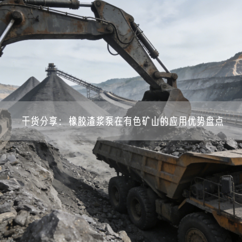 干货分享：橡胶渣浆泵在有色矿山的应用优势