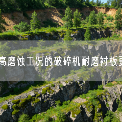 适配高磨蚀工况的破碎机耐磨衬板更耐用