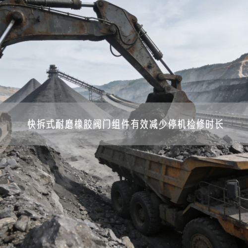 快拆式耐磨橡胶阀门组件有效减少停机检修时长