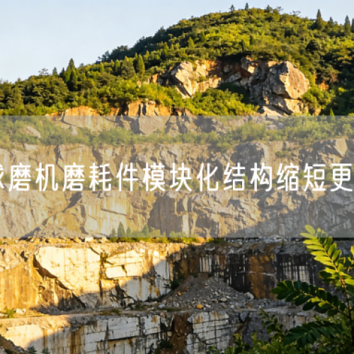 铜矿球磨机磨耗件模块化结构缩短更换时长