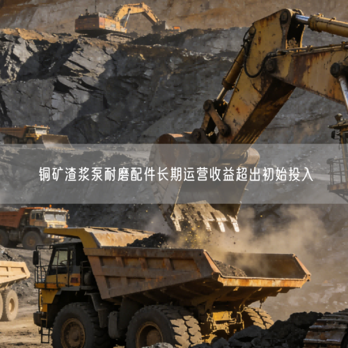 铜矿渣浆泵耐磨配件长期运营收益超出初始投入