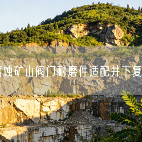 耐强腐蚀矿山阀门耐磨件适配井下复杂工况