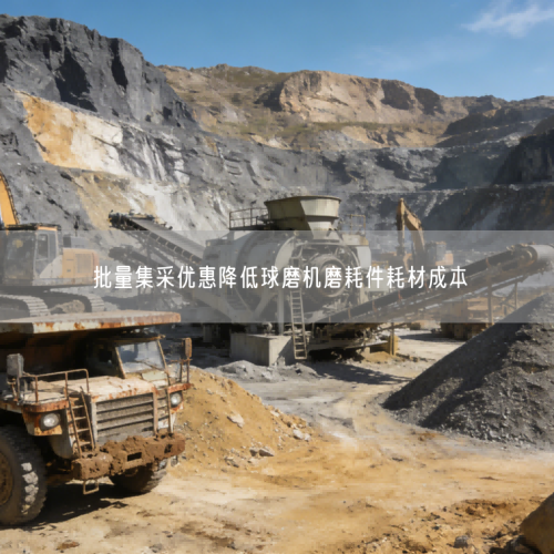 批量集采优惠降低球磨机磨耗件耗材成本