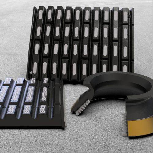 复合耐磨材料破碎机配件