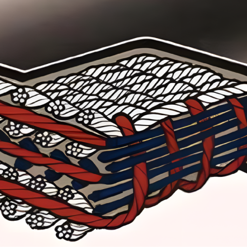 直径直维编织法橡胶输送带